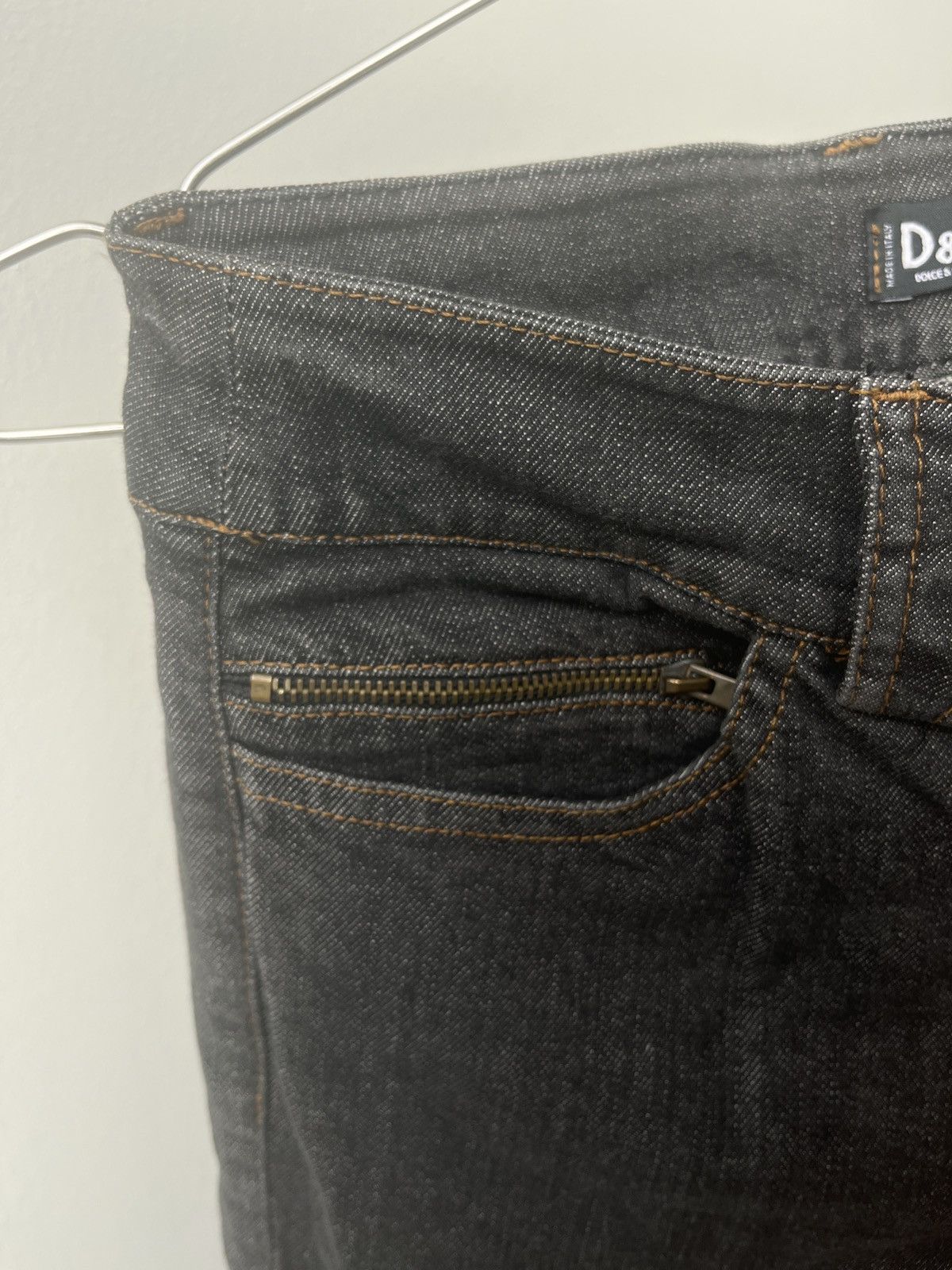 Dolce & Gabbana VINTAGE DOLCE & GABBANA BIG ZIPPER DETAILED PANTS Size US 29 - 4 Thumbnail
