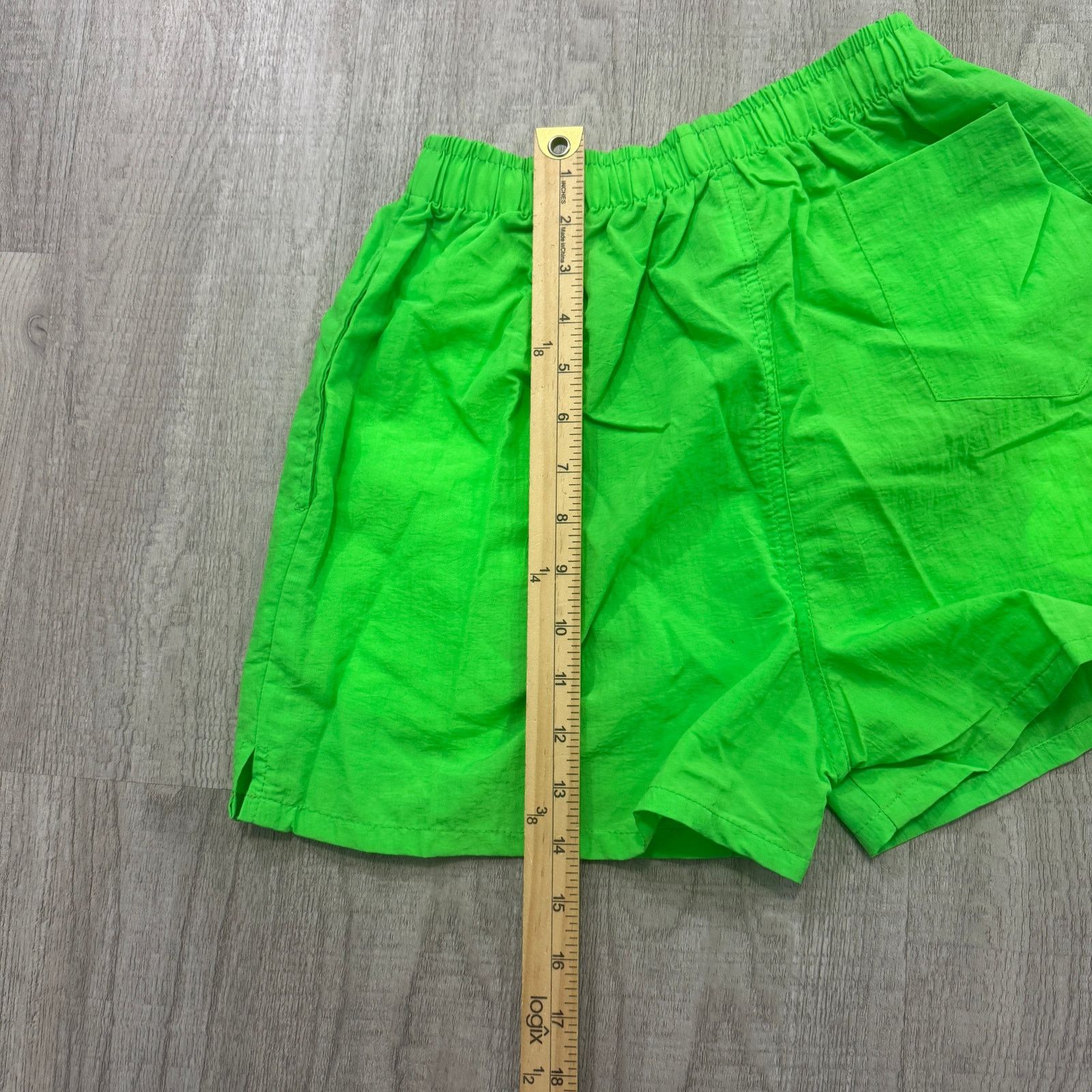 Vintage NEW Vintage USA Sport Surf Shorts Small Green 80s Jet Ski Size US 26 / EU 42 - 12 Thumbnail