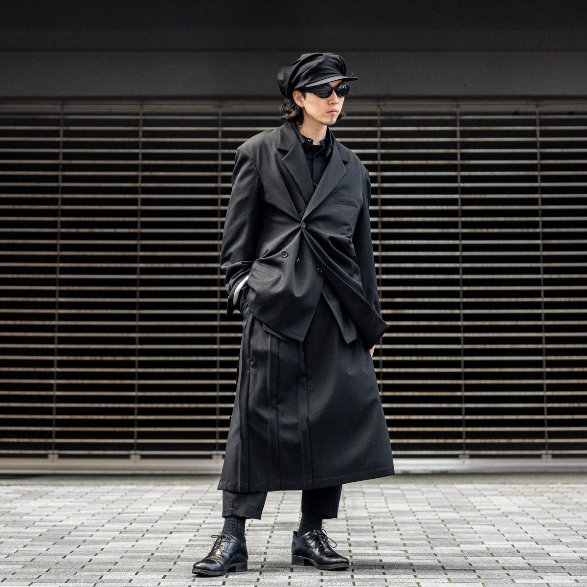 Yohji Yamamoto Yohji Yamamoto Pour Homme W/GABARDINE DRAPING JACKET BLAZER Size US M / EU 48-50 / 2 - 5 Thumbnail
