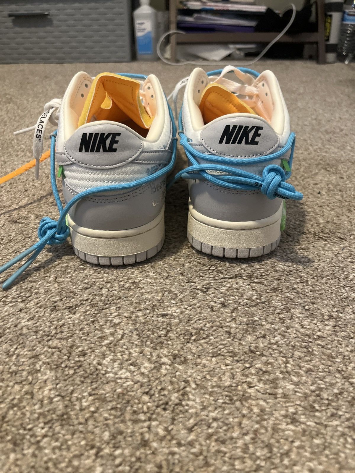 Nike × Off-White Nike x Off White Dunk Low Lot 02 Size US 10 / EU 43 - 7 Thumbnail