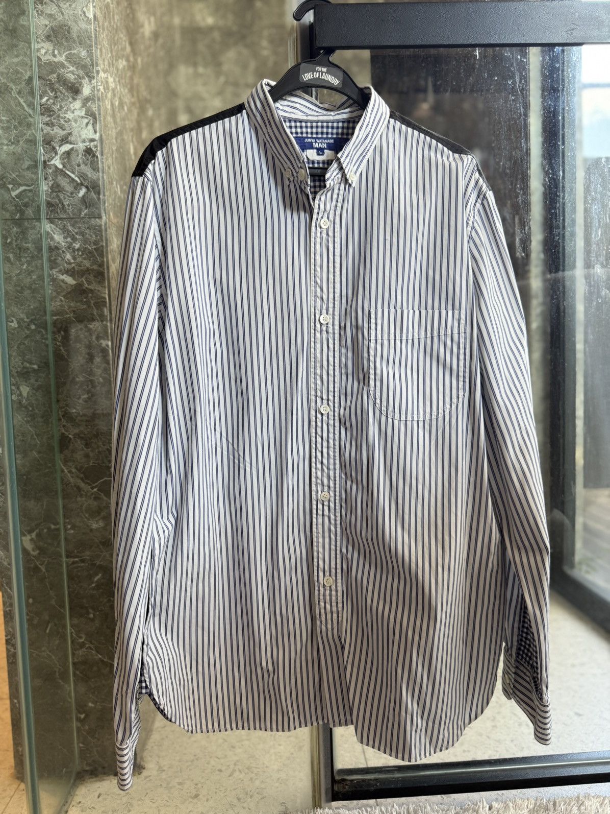 トップス 03SS JUNYA WATANABE MAN Rasta Star Polo Junya Watanabe SS03 Runway Junya Watanabe Rasta Man Shirt