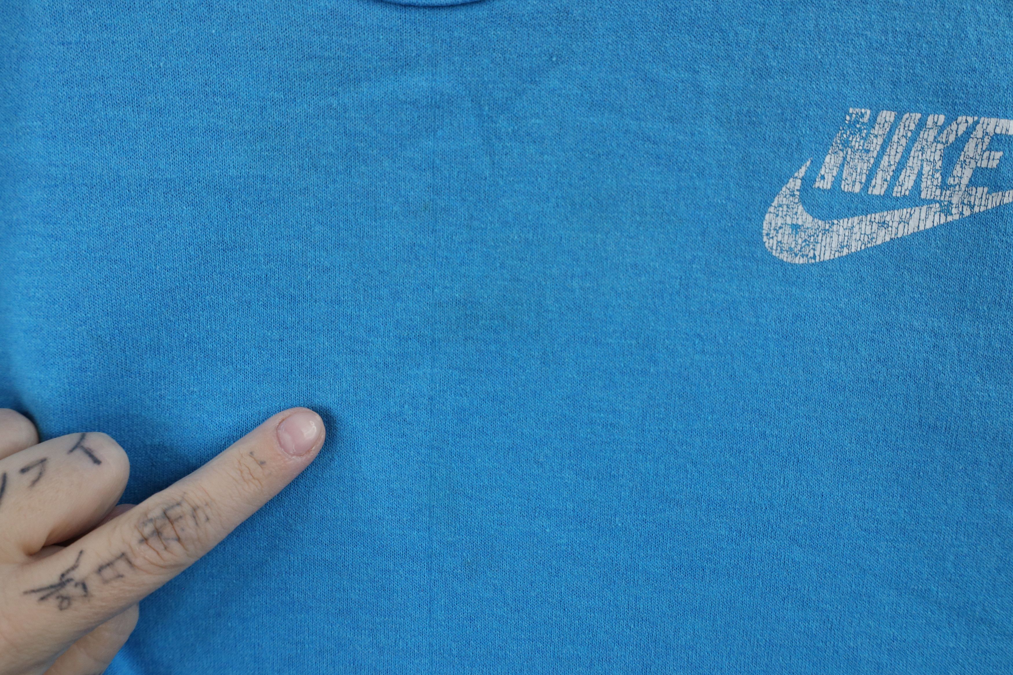 Nike × Vintage Vintage 90s Nike Scott Mini Swoosh Tank Top T-Shirt USA Size US XXL / EU 58 / 5 - 6 Thumbnail
