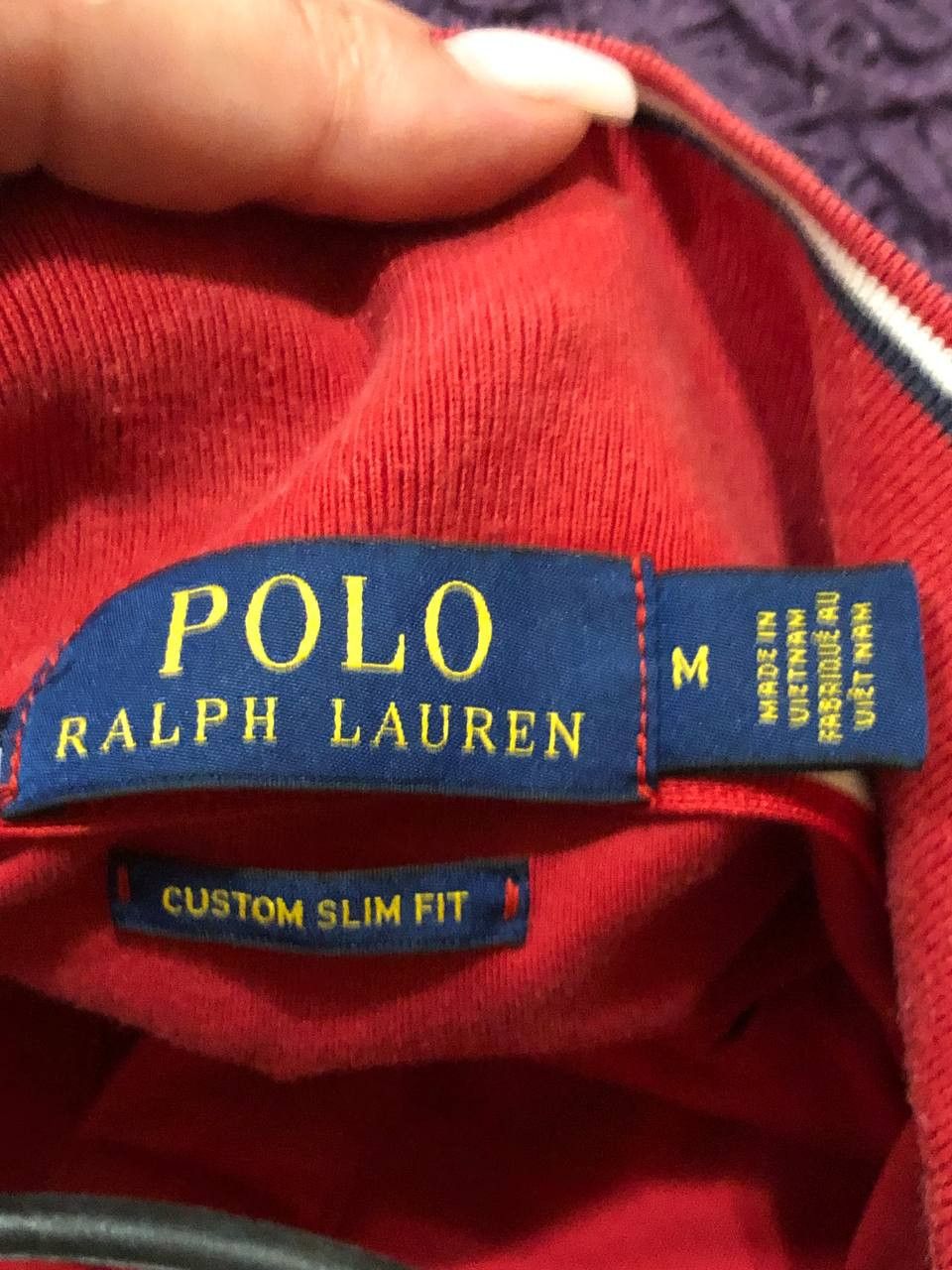 Polo Ralph Lauren Polo Ralph Lauren Embroidered Big Pony Rugby Shirt Size US M / EU 48-50 / 2 - 2 Thumbnail