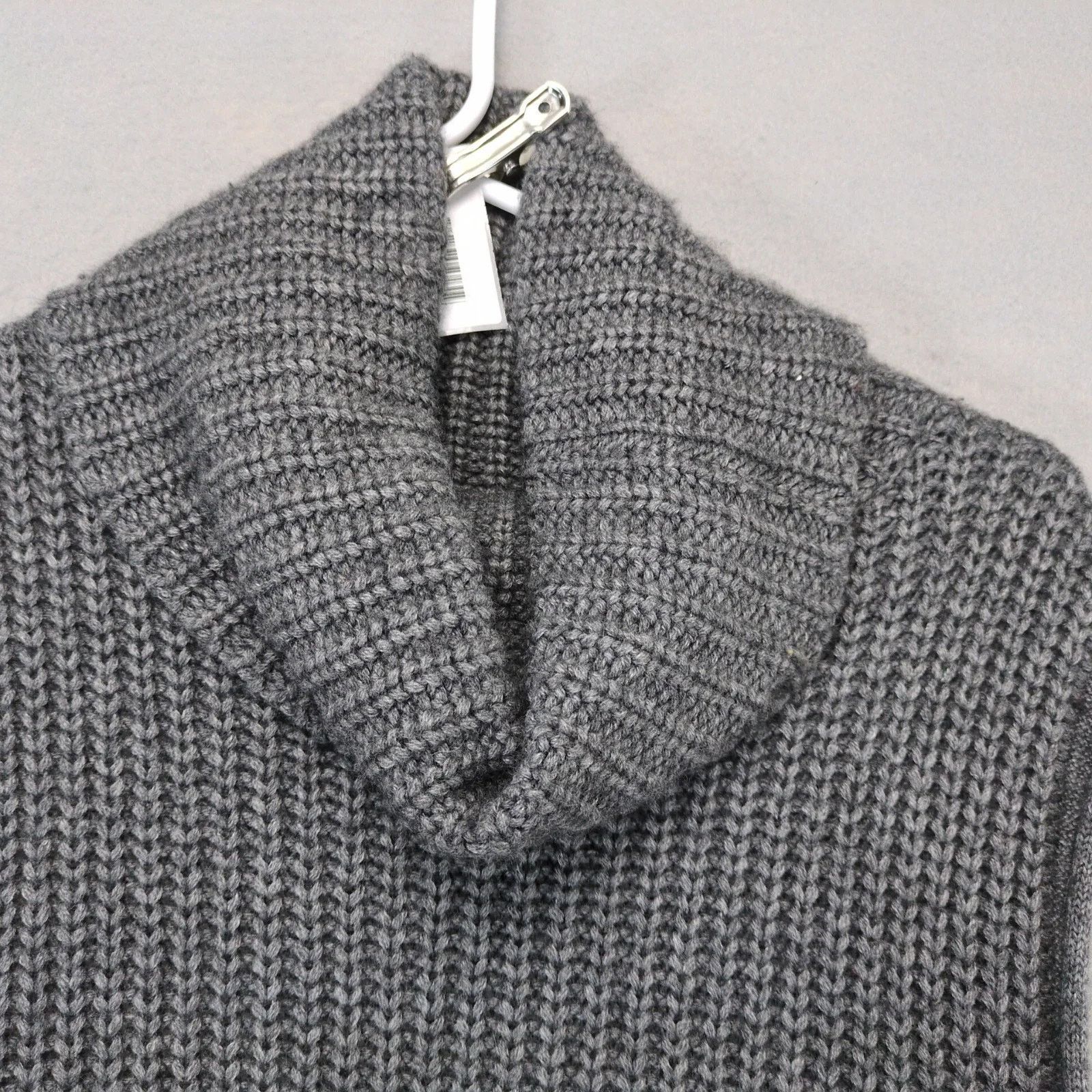 Autumn Cashmere Autumn Cashmere Wool Blend Gray Knit Sweater Dress Sz M Size M / US 6-8 / IT 42-44 - 9 Thumbnail