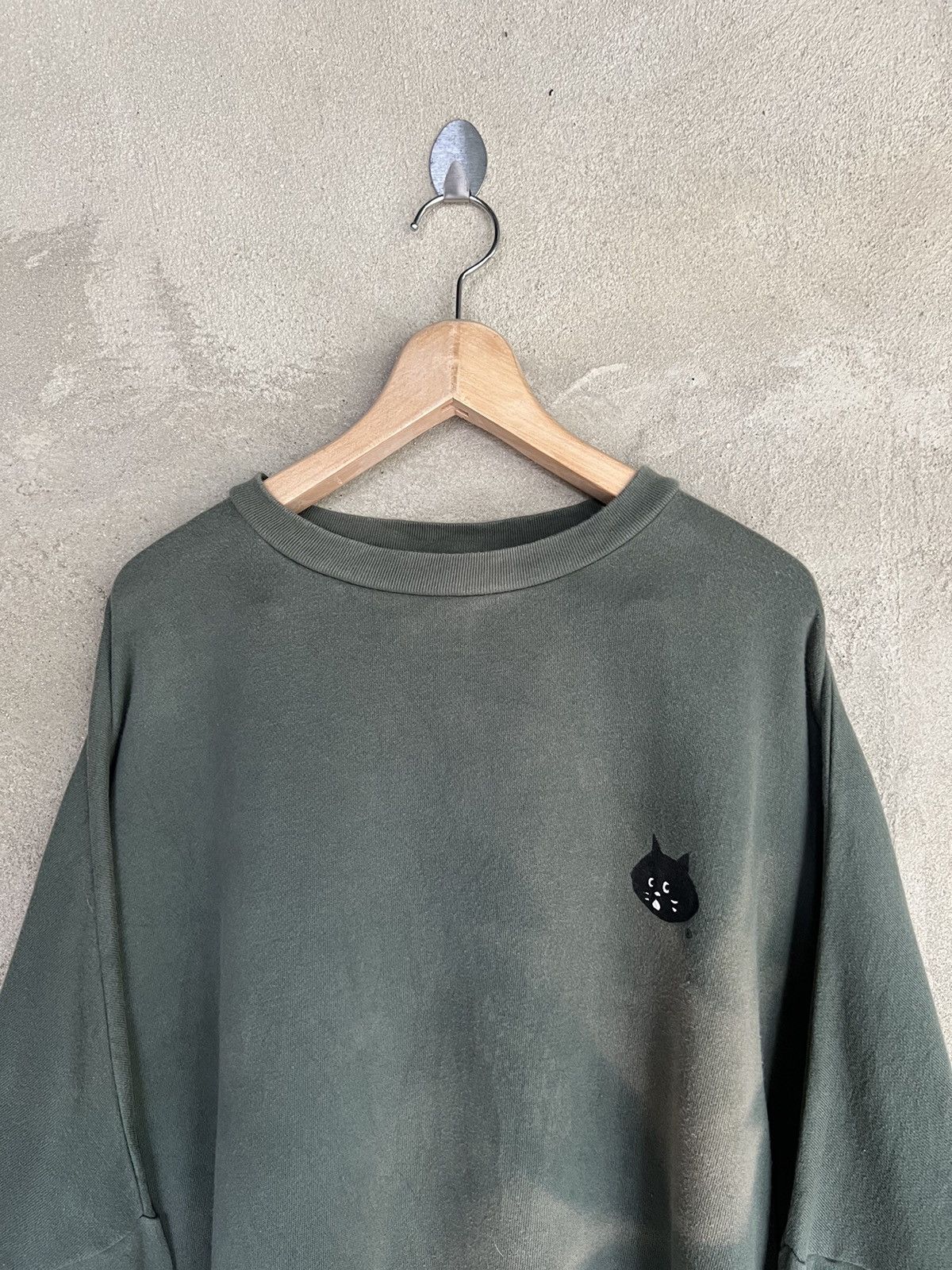 Issey Miyake Champion X Nenet by Issey Miyake Oversized Faded Sweatshirt Size US L / EU 52-54 / 3 - 4 Thumbnail