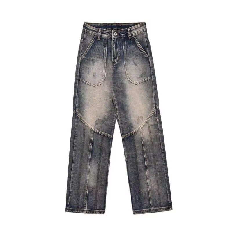 Japanese Brand Loose straight leg casual high street jeans Size US 32 / EU 48 - 5 Thumbnail