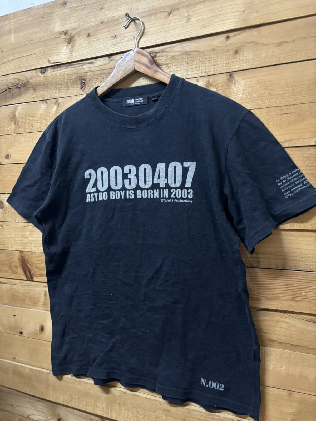 Anime Vintage astro boy is born in 2003 tshirt Size US L / EU 52-54 / 3 - 3 Thumbnail