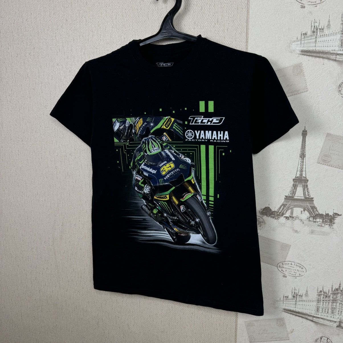 Yamaha Yamaha Tech3 T shirt Monster Energy Racing Moto M Black Men Size US M / EU 48-50 / 2 - 9 Thumbnail