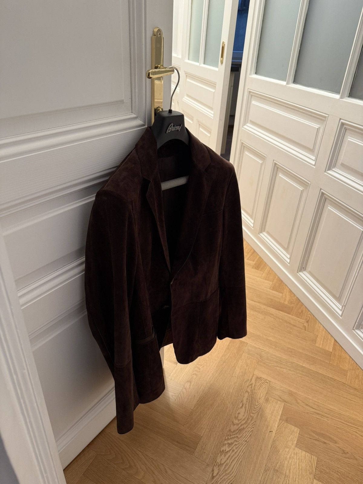 Berluti $10.000 Berluti Suede Suit Jacket 48 M Size US M / EU 48-50 / 2 - 2 Thumbnail