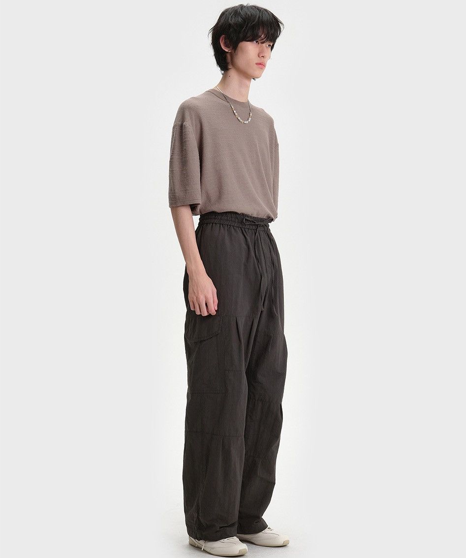 POST ARCHIVE FACTION (PAF) Belier Atelier Drizzle Cargo Pants Khaki Grey Size US 31 - 14 Thumbnail