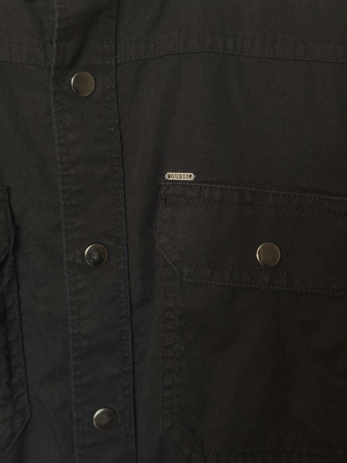 Guess Guess Slim Fit Black Button Up Size US S / EU 44-46 / 1 - 4 Thumbnail