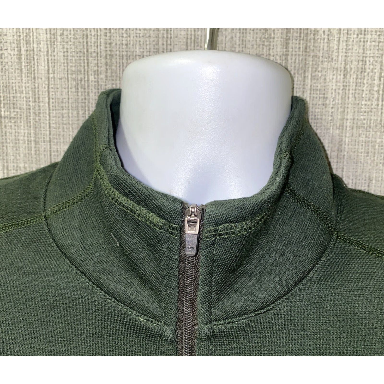 Orvis Orvis Elements Jacket 1/2 Zip Mens XL Green USA Made Vintage No Size US XL / EU 56 / 4 - 3 Thumbnail