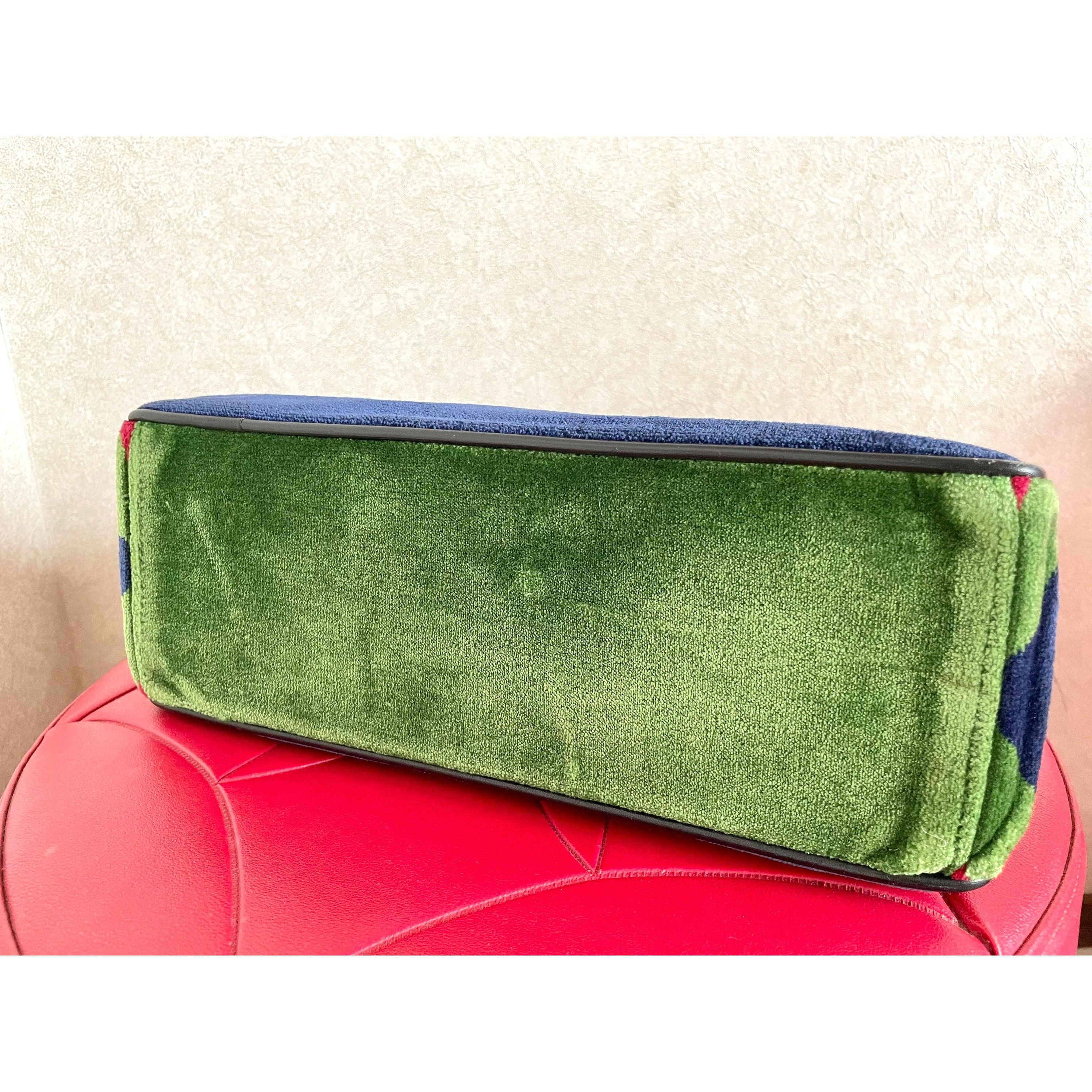 Roberta di Camerino Vintage Roberta di Camerino handbag, navy, green, and red Size ONE SIZE - 6 Thumbnail