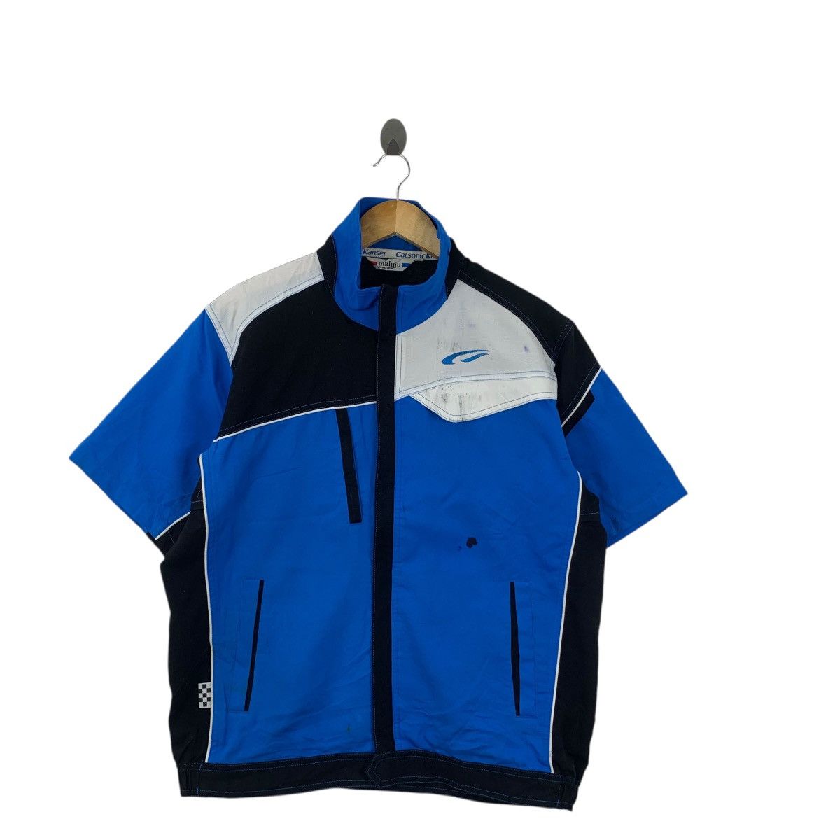 Vintage Vintage CALSONIC KANSEI RACING Engineer Uniform Jacket Size US XXL / EU 58 / 5 - 3 Thumbnail