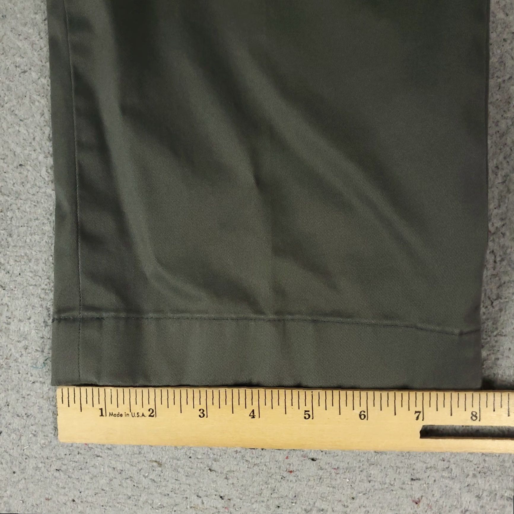 Brooks Brothers Brooks Brothers Pants Mens 42x32 Gray Chino Flat Front Straight 42 Regular Classic American Preppy Mens Size US 42 / EU 58 - 6 Thumbnail