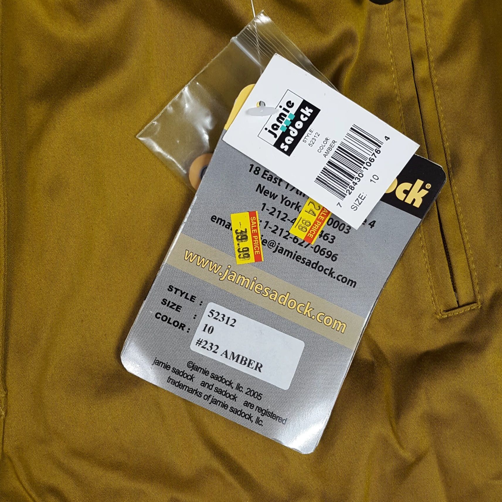 Vintage Y2K Amber Light Weight Capri Tapered Women's Size 10 Stretch Golf Athletic Pants Size 32" / US 10 / IT 46 - 4 Thumbnail