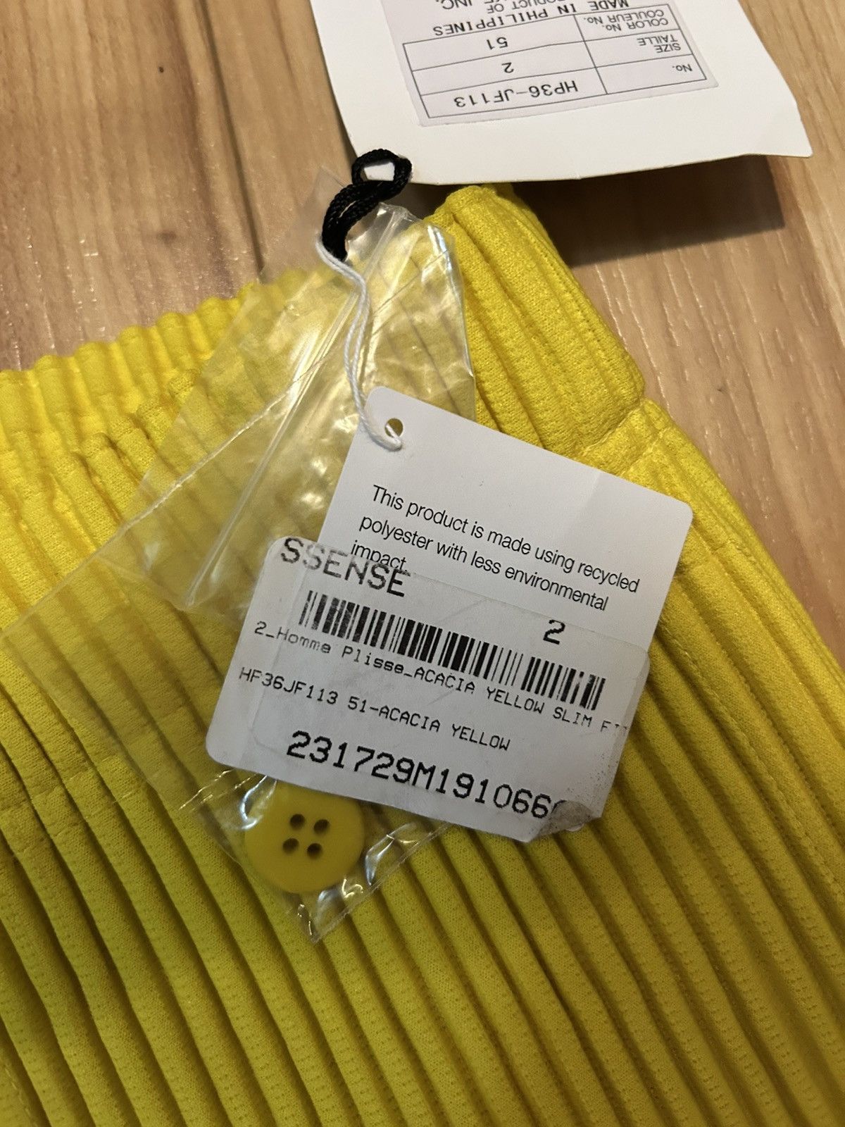 Homme Plisse Issey Miyake × Issey Miyake Issey Miyake Homme Plisse Pleated Trousers Size US 29 - 4 Thumbnail