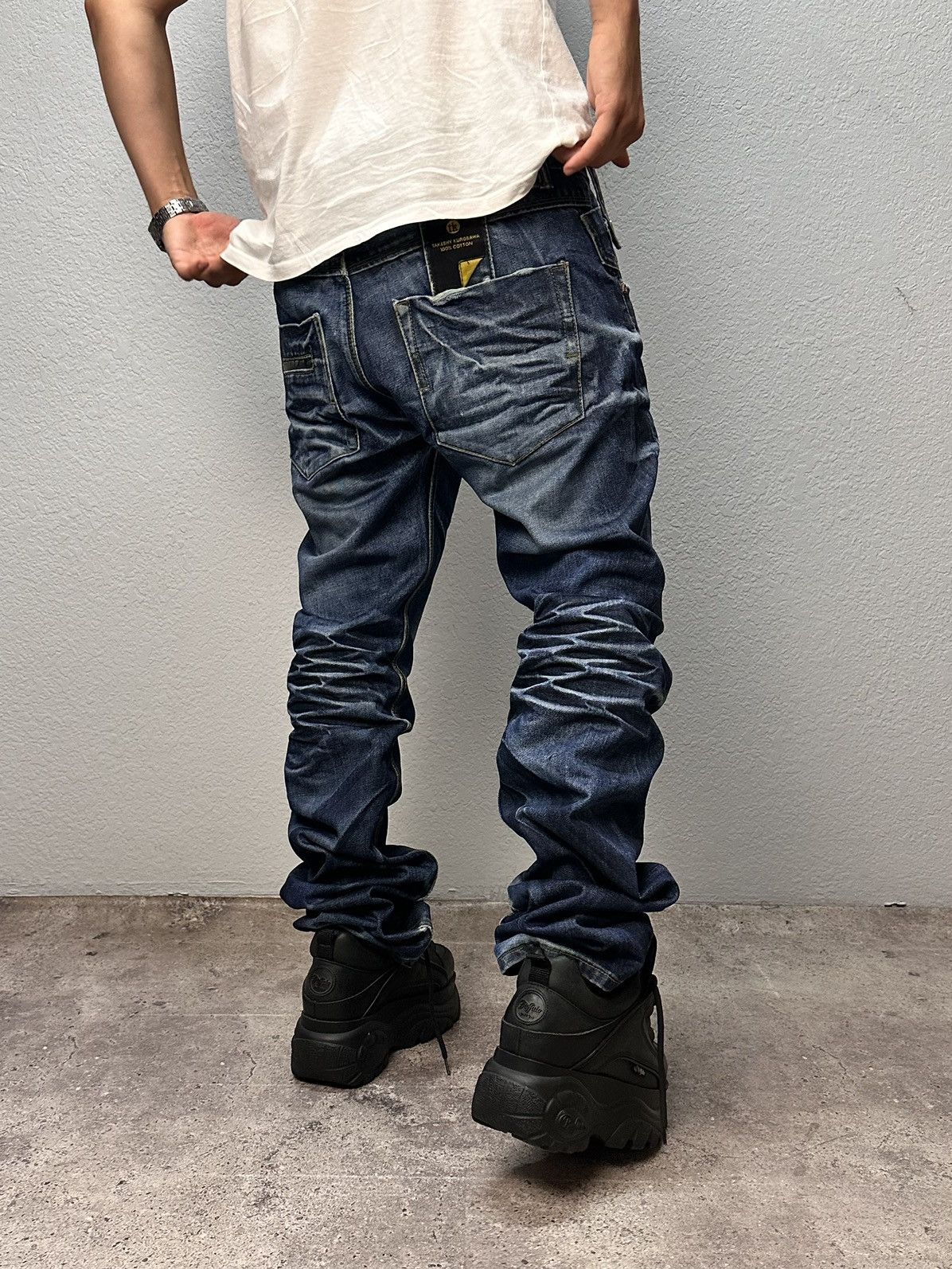 Takeshy Kurosawa LGB Baggy GOA Flare Military Style Cargo Pants Ifsixwasnine Size US 34 / EU 50 - 12 Thumbnail