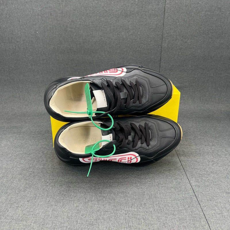 Gucci Gucci Rhyton Color-Block Casual Sneakers for Men - Size US 7.5 / EU 40-41 - 8 Thumbnail