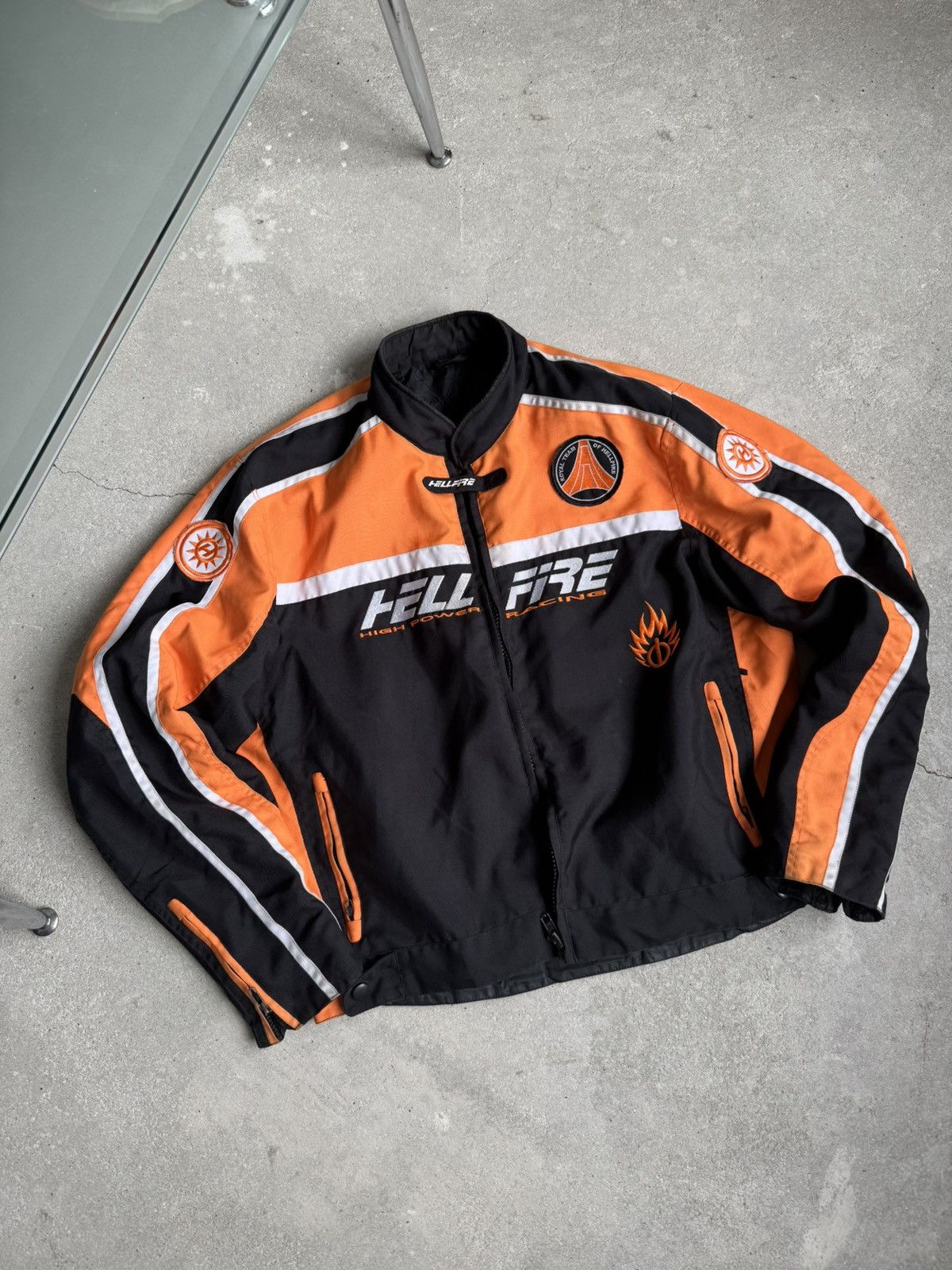 Vintage Vintage Hellfire Racing Jacket Size US XL / EU 56 / 4 - 9 Thumbnail