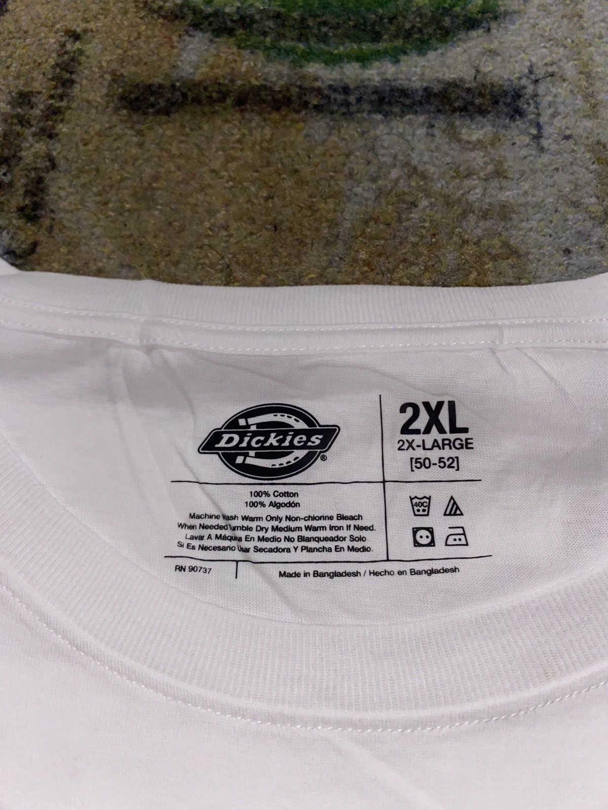 Dickies Dickies Blank Tee White Size US XXL / EU 58 / 5 - 3 Thumbnail