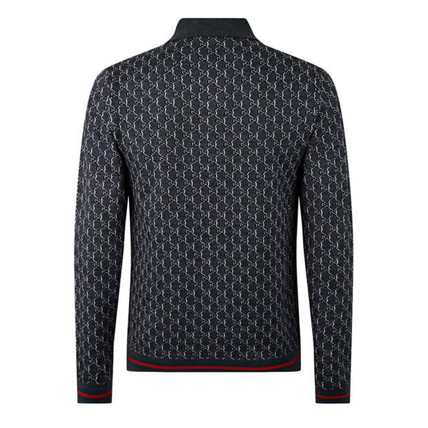 Gucci GUCCI Long Sleeve Knit Polo Shirt Size US S / EU 44-46 / 1 - 6 Thumbnail