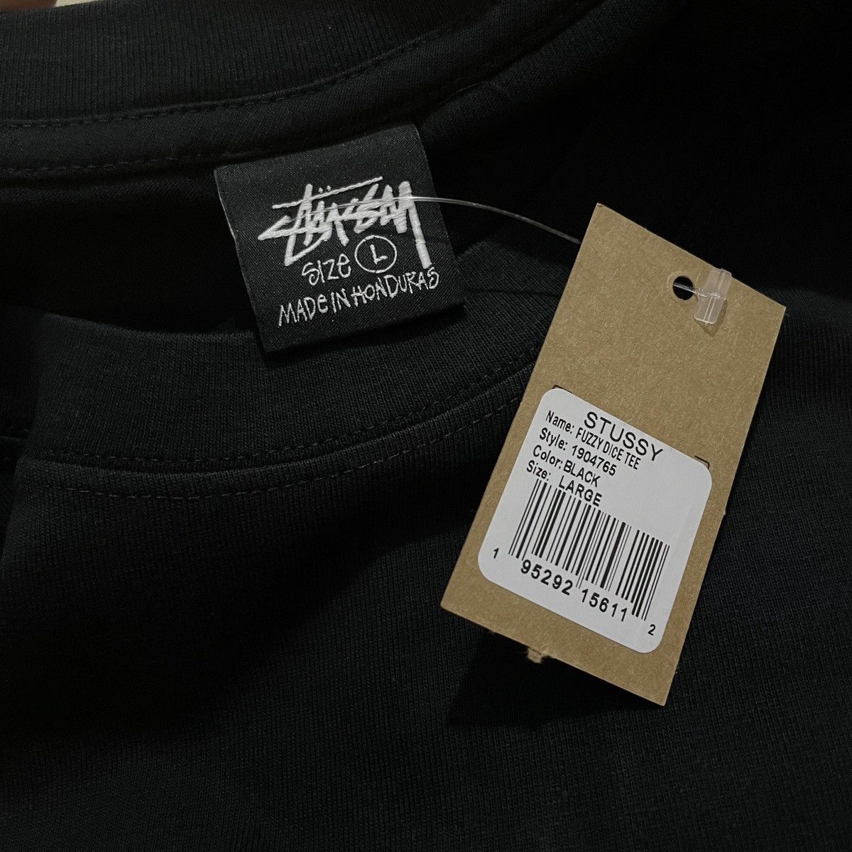 Stussy Stussy Dice Tshirt Black // Large Size US L / EU 52-54 / 3 - 5 Thumbnail