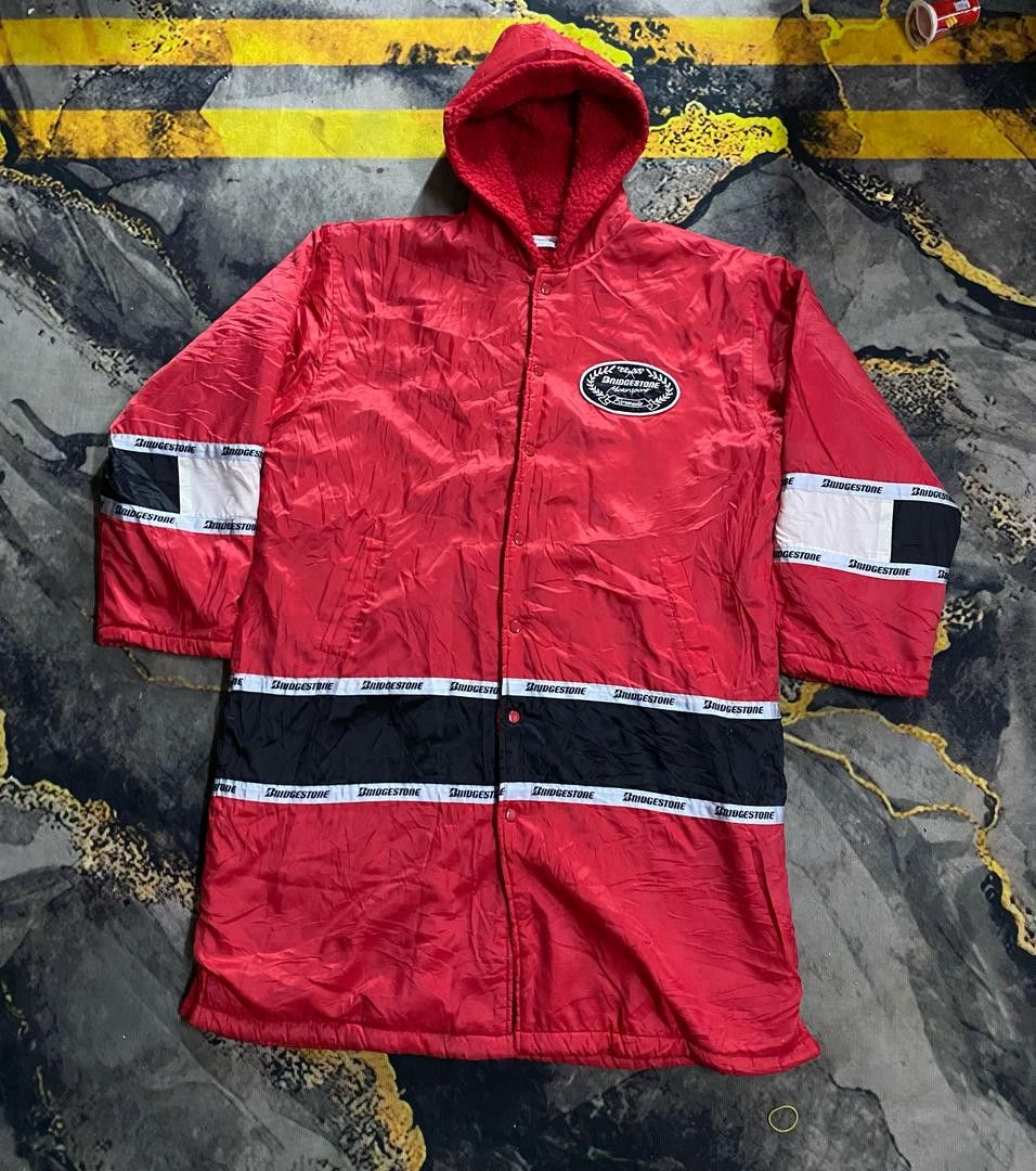 Japanese Brand Bridgestone Long Sherpa Jacket Size US L / EU 52-54 / 3 - 2 Thumbnail