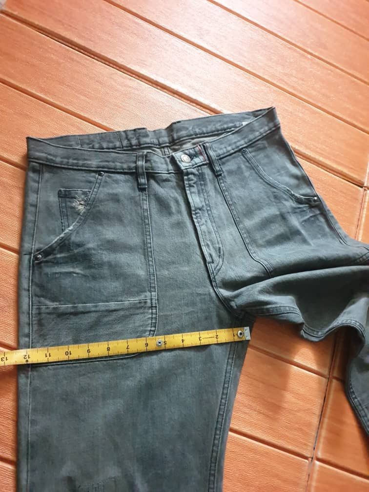 ADAM ET ROPE 💥ADAM ET ROPE Salvedge distressed Baker fatigue pant Size US 34 / EU 50 - 14 Thumbnail