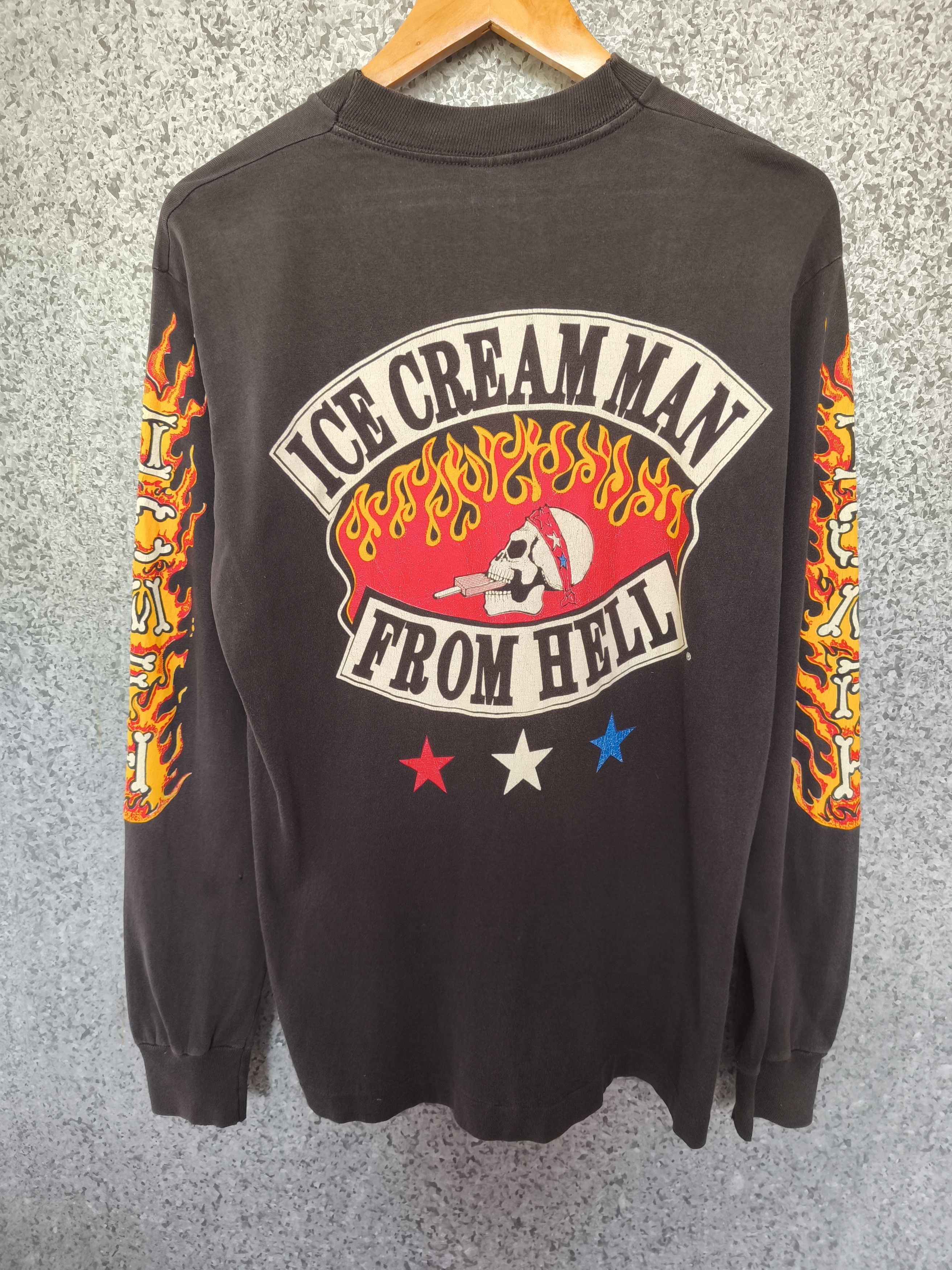 Streetwear × Vintage ANARCHIC ADJUSTMENT 'HELl' Longsleeve vtg