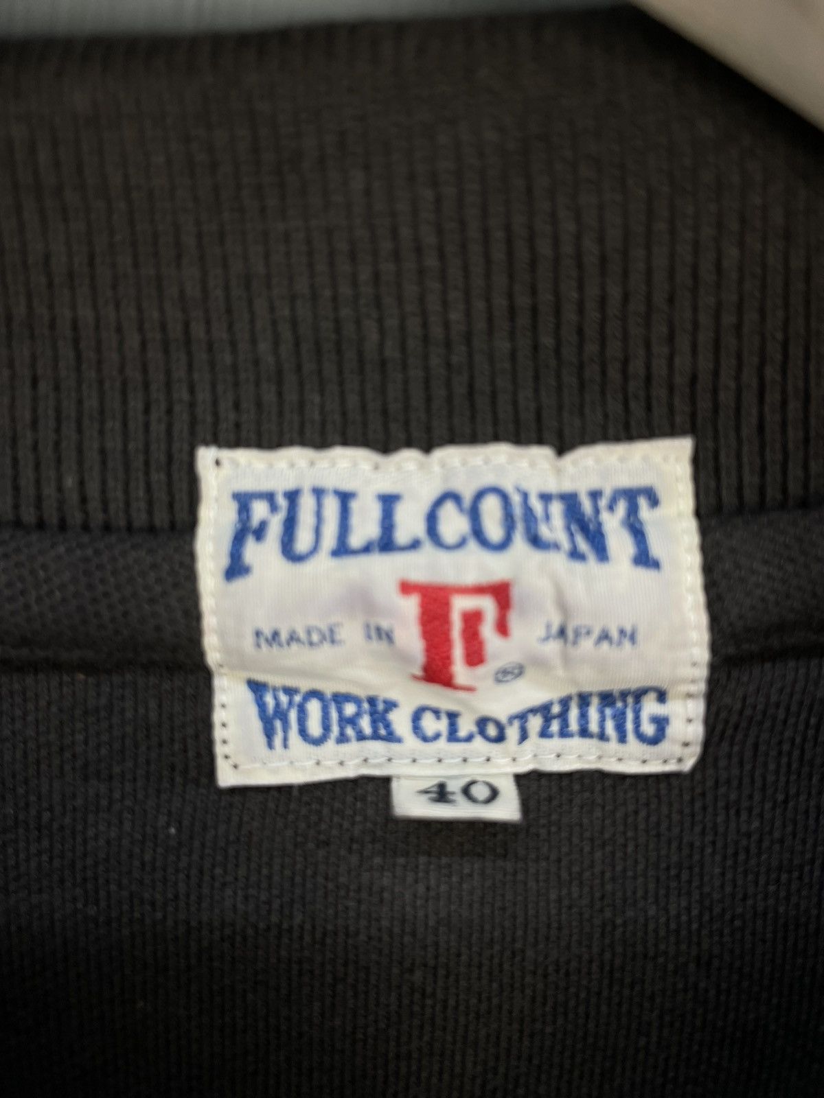 Full Count & Co. × Japanese Brand Full Count work clothing polo shirt Size US L / EU 52-54 / 3 - 5 Thumbnail