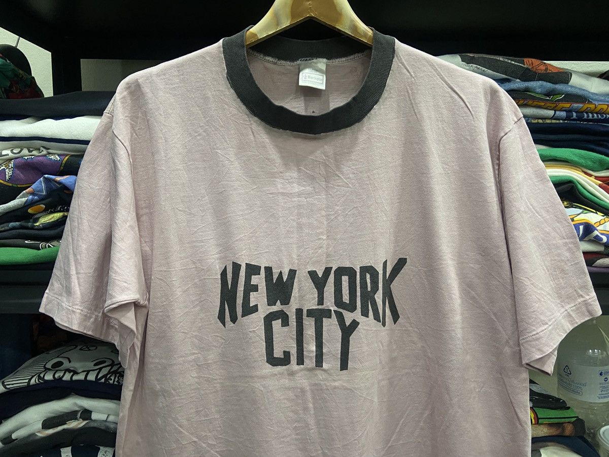 Band Tees 🔥Vintage 80s 90s New York City John Lennon Beatles T-Shirt Size US L / EU 52-54 / 3 - 2 Thumbnail