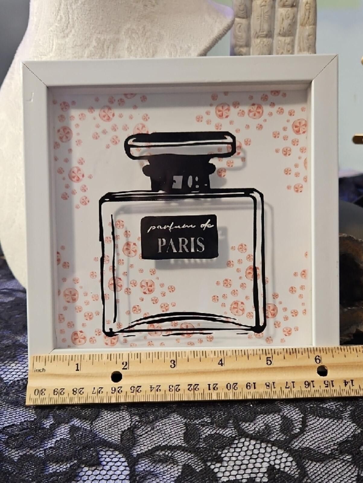 Other Paris Perfume Bottle Wall Art - White Frame Size ONE SIZE - 2 Thumbnail