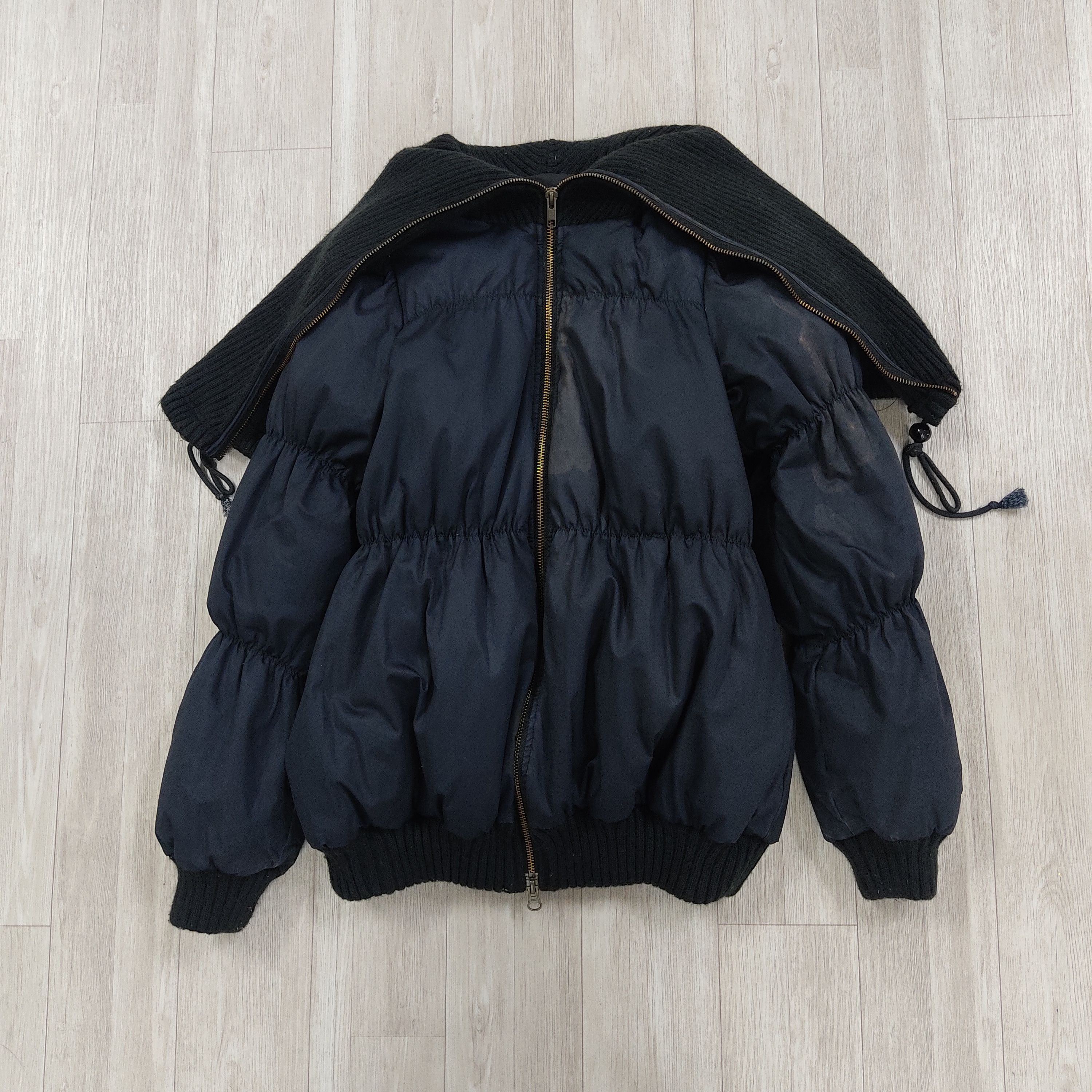 Issey Miyake NÉ-NET Extremely Large Collar Hooded Puffer Jacket Size US S / EU 44-46 / 1 - 5 Thumbnail