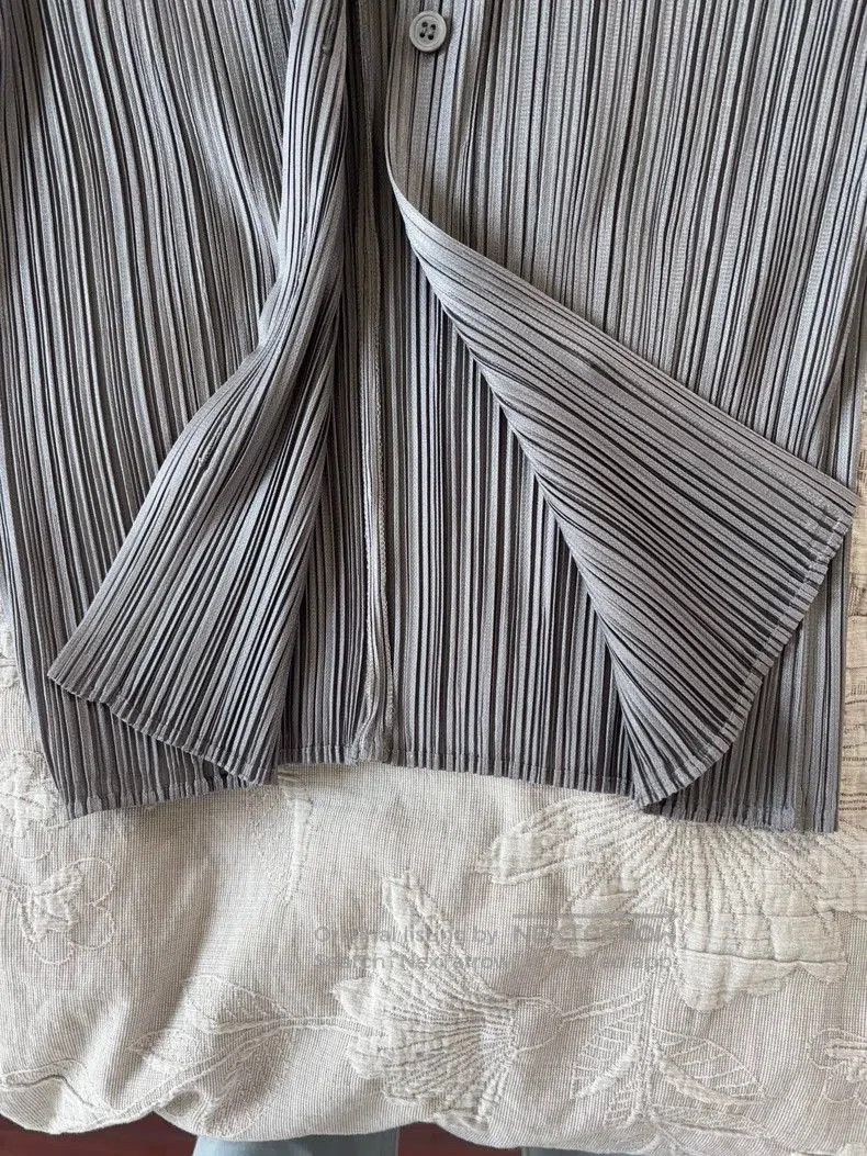 Issey Miyake Issey Miyake Pleats Please Pleated Shirt . Size US M / EU 48-50 / 2 - 7 Thumbnail