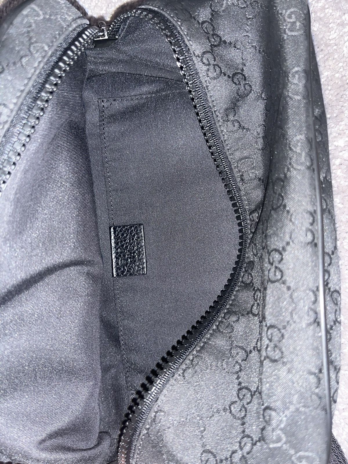 Gucci Gucci Black Nylon Waist Bag Size ONE SIZE - 7 Thumbnail
