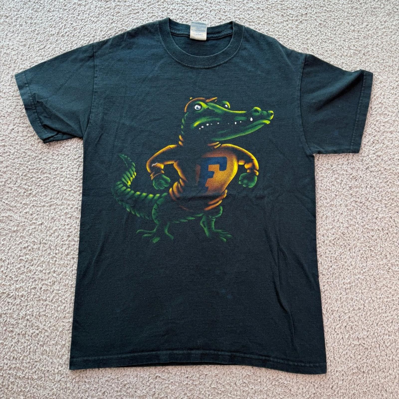 Gildan Florida Gators Albert the Alligator T-Shirt Black Small Mens Size US S / EU 44-46 / 1 - 1 Thumbnail