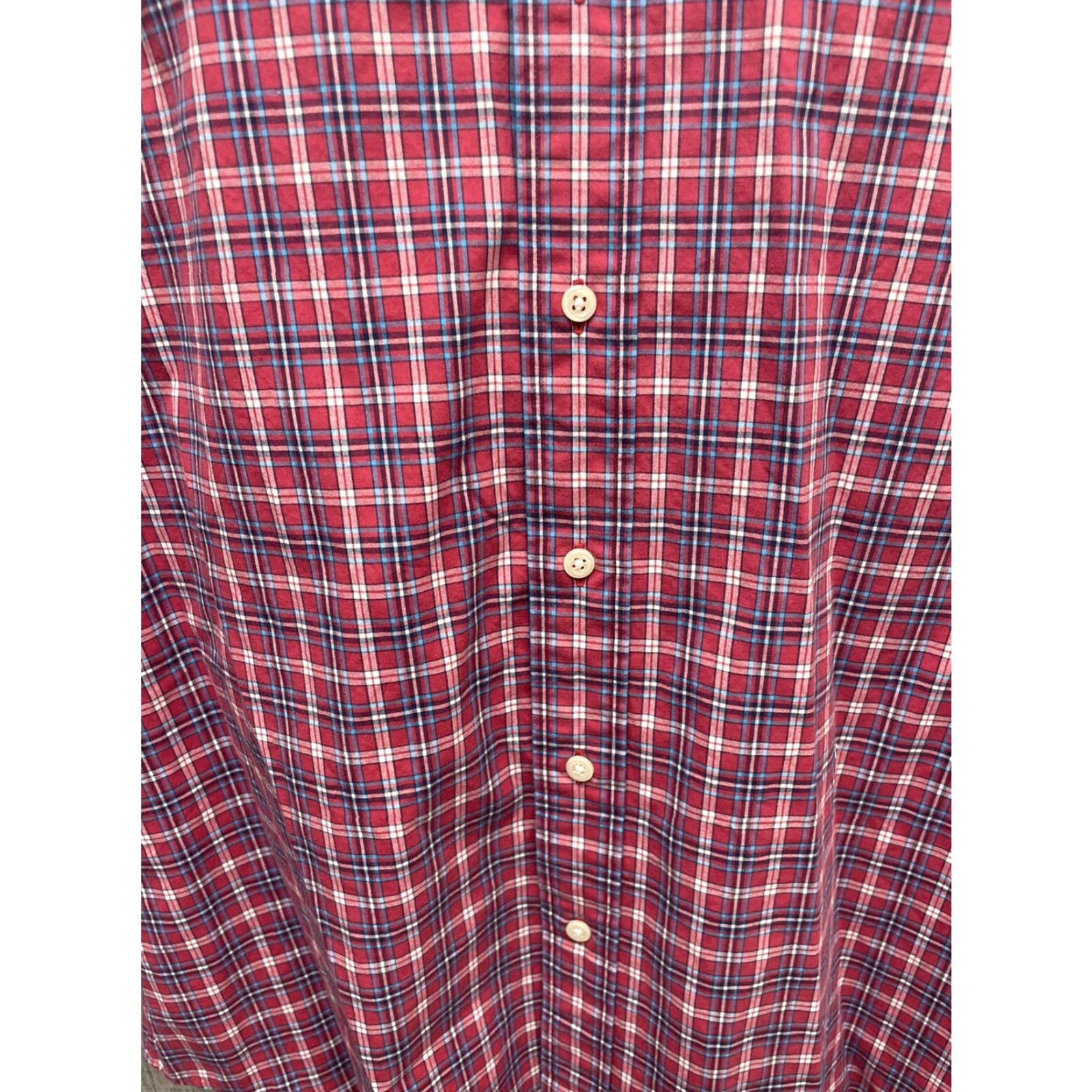 Ralph Lauren Ralph Lauren Custom Fit Red Long Sleeve Button Down Shirt Mens L Size US L / EU 52-54 / 3 - 3 Thumbnail