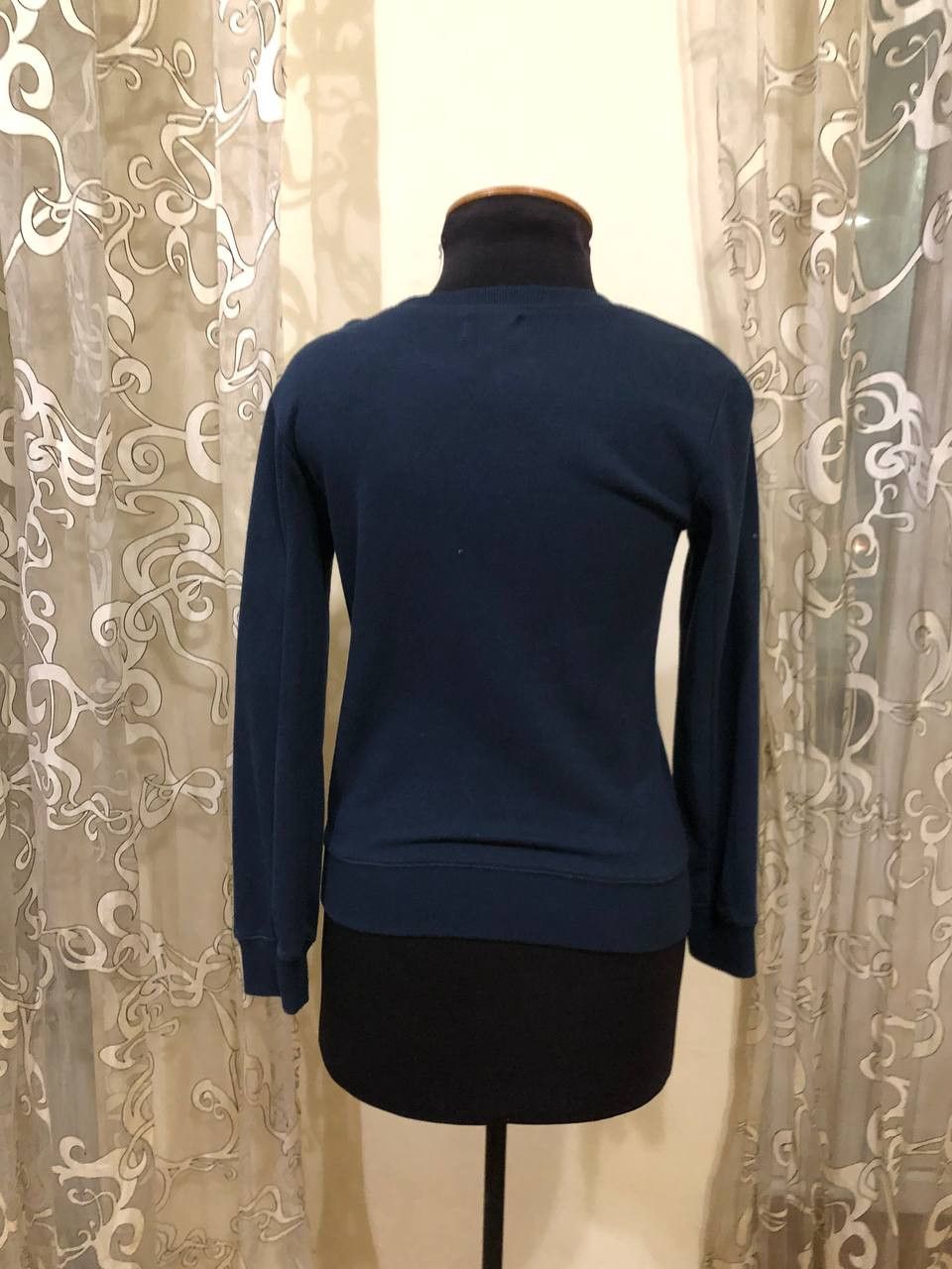 True Religion True Religion Womens Blue Sleeve Cropped Sweater Size L Size L / US 10 / IT 46 - 15 Thumbnail
