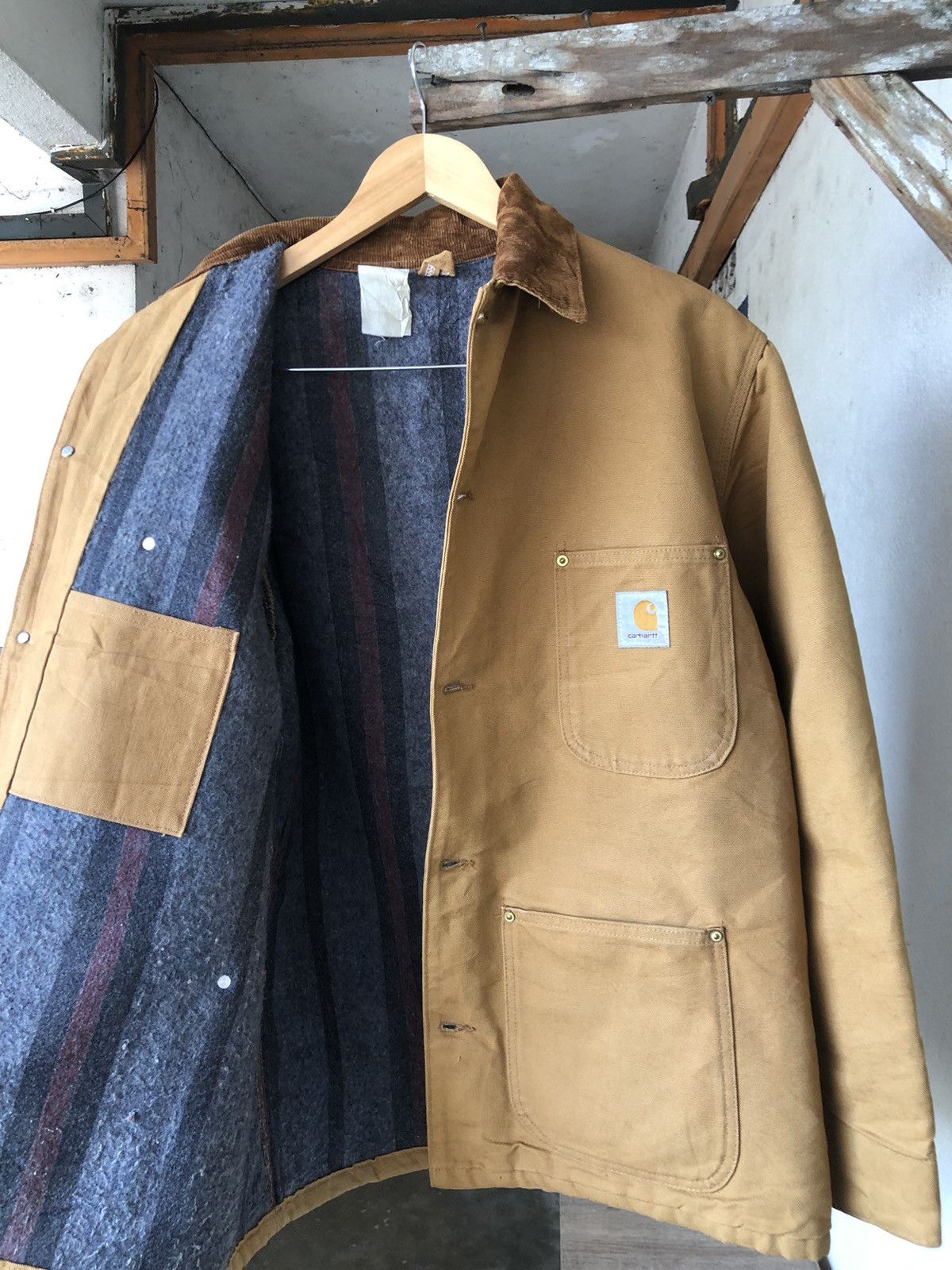 Carhartt Vintage 90s Carhartt Detroit Michigan Jacket Size US L / EU 52-54 / 3 - 10 Thumbnail