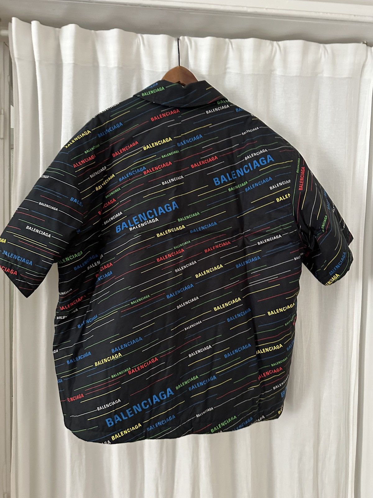 Balenciaga Balenciaga Padded Shirt Jacket Size US L / EU 52-54 / 3 - 3 Thumbnail