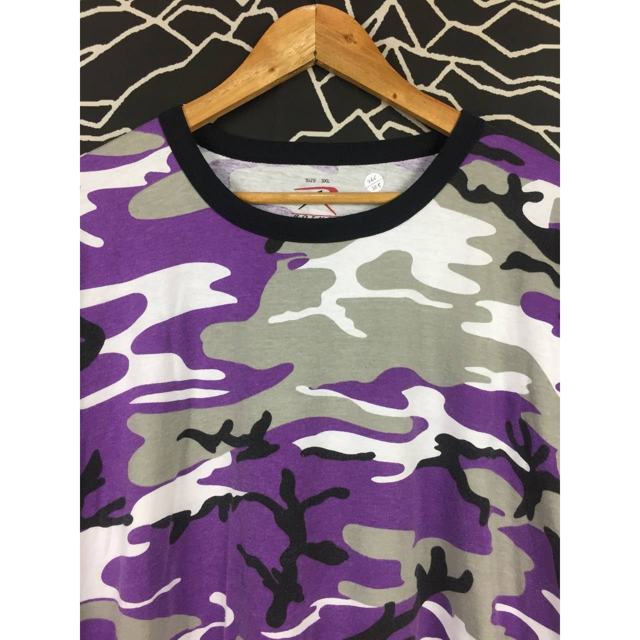 Rothco Rothco Tactical Gear Military Purple Camouflage Tee Size US XXL / EU 58 / 5 - 3 Thumbnail