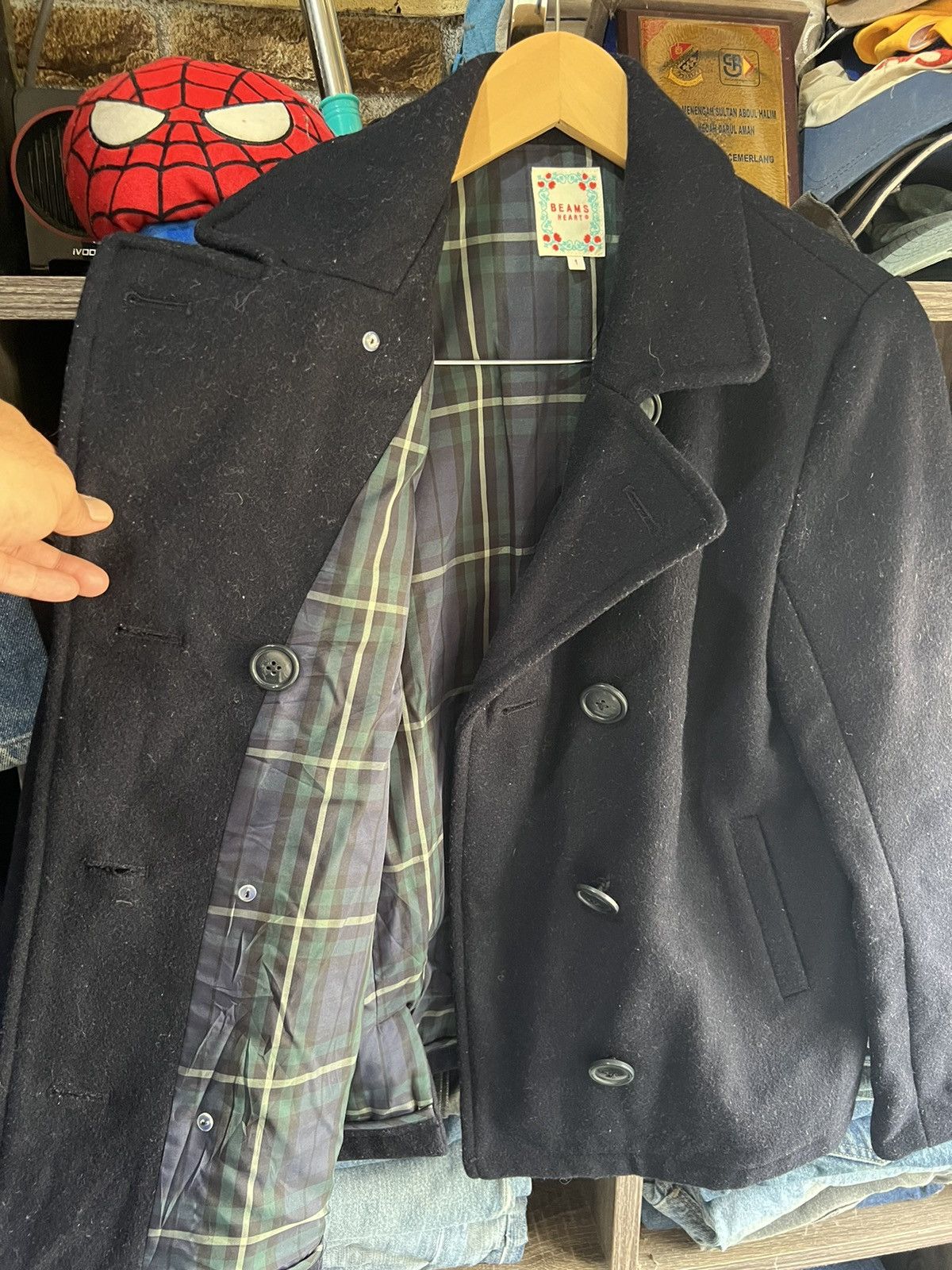 Beams Plus 🔥Beams Heart Double Breasted Peacoat Size M / US 6-8 / IT 42-44 - 10 Thumbnail