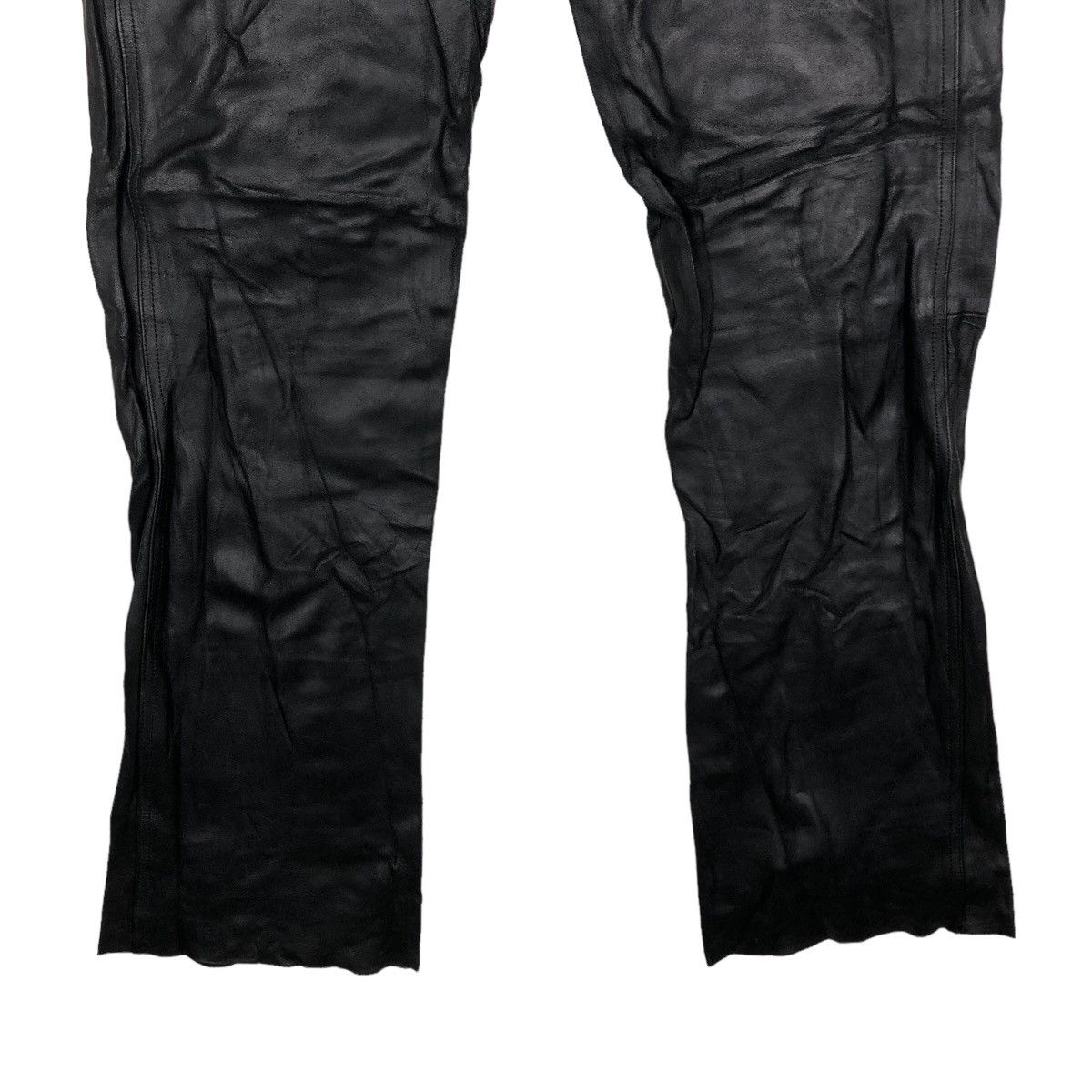 Genuine Leather 🔥90’s Genuine Leather Pants Riot Riot Franker Raff Simons Size US 32 / EU 48 - 4 Thumbnail