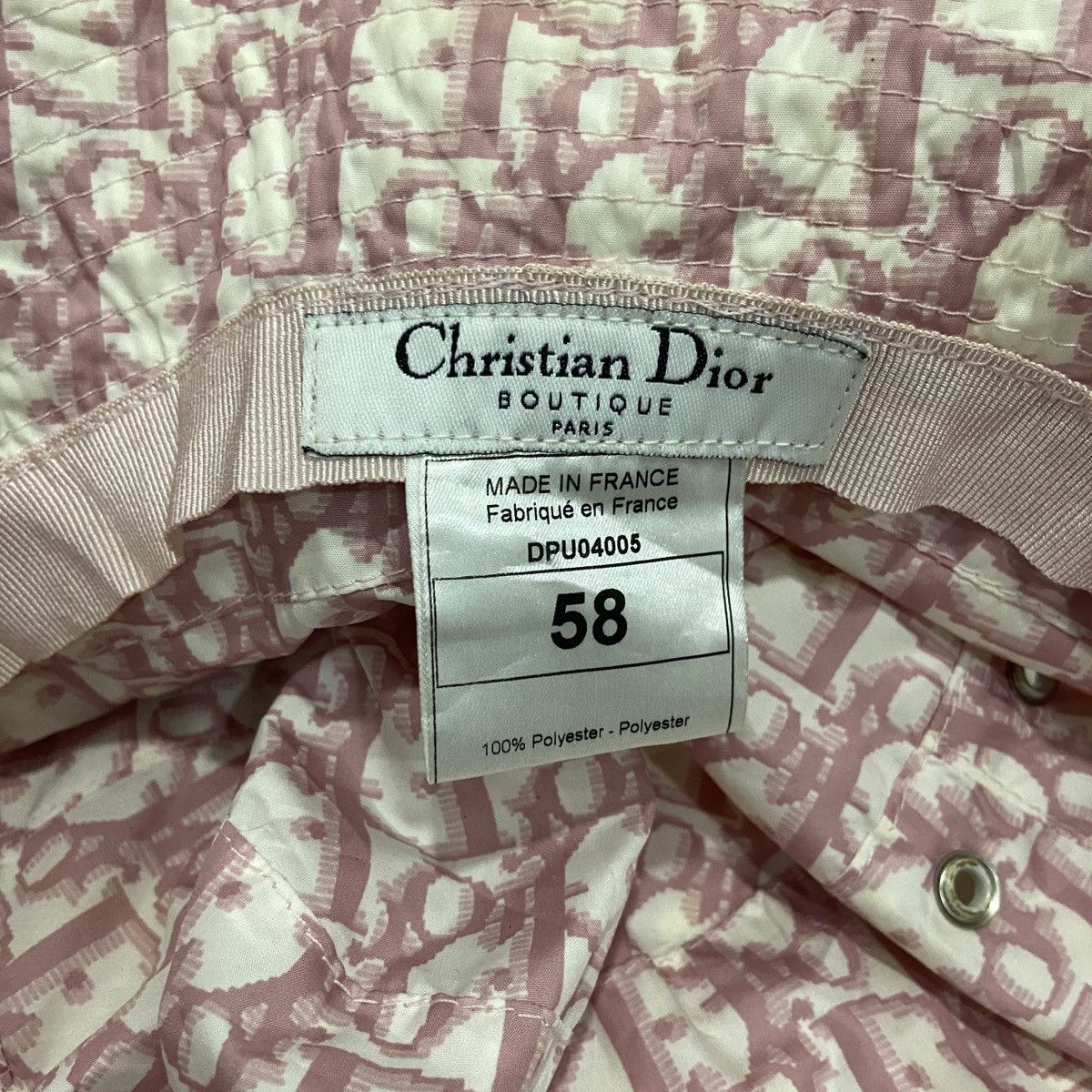 Dior × Vintage Dior bucket vintage Size ONE SIZE - 5 Thumbnail
