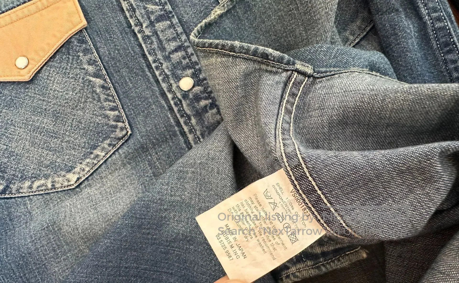 Visvim visvim ss picaro damaged denim shirt. Size US S / EU 44-46 / 1 - 4 Thumbnail