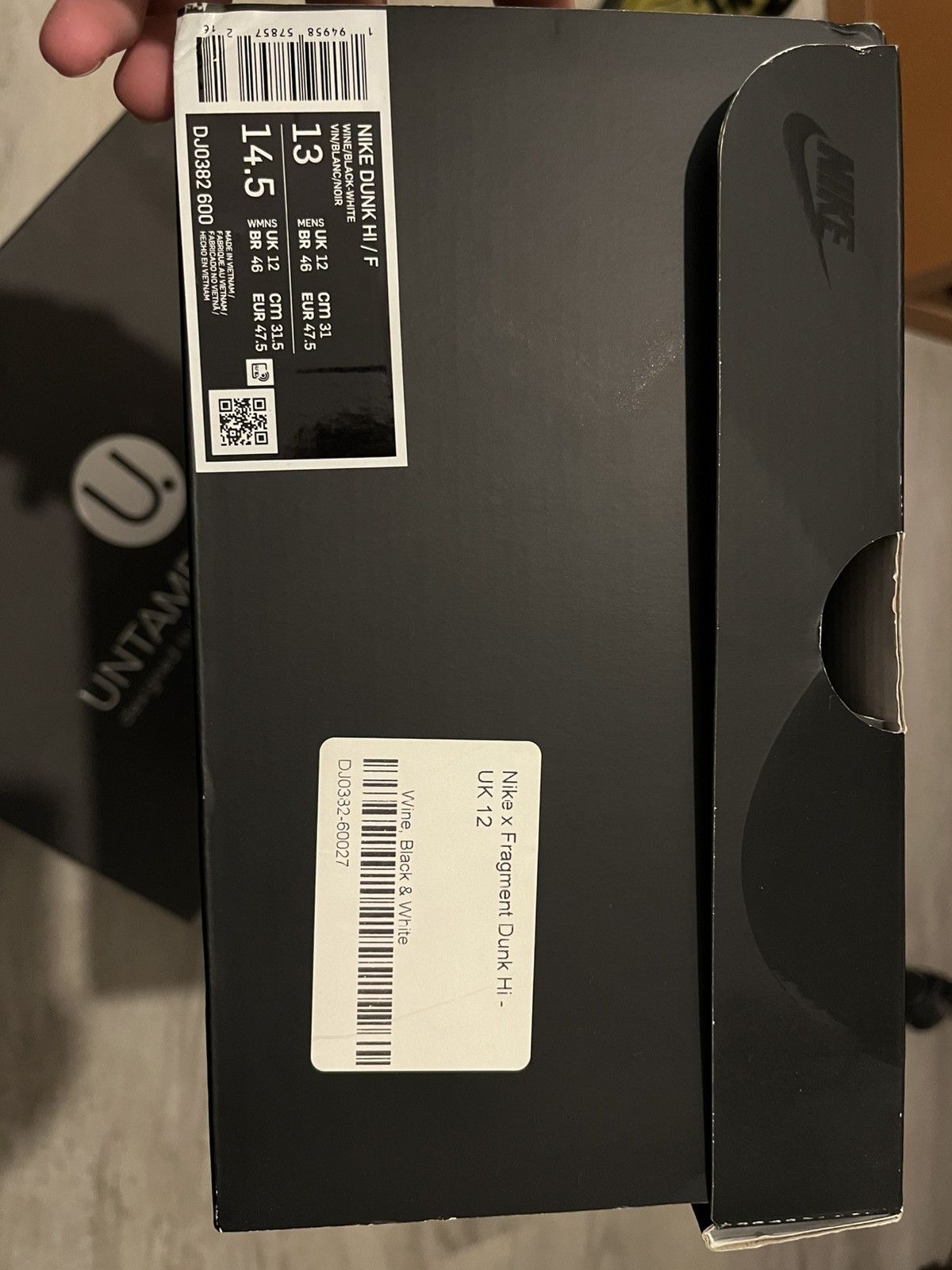 Fragment Design × Nike Nike Fragment Beijing 2021 Size US 14 / EU 47 - 5 Thumbnail