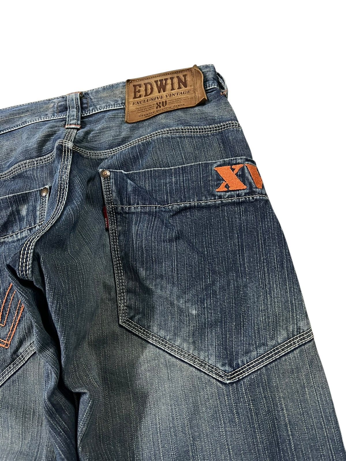 Edwin Edwin Exclusive Vintage XV Embroidery Mud Wash Jean Size US 32 / EU 48 - 16 Thumbnail