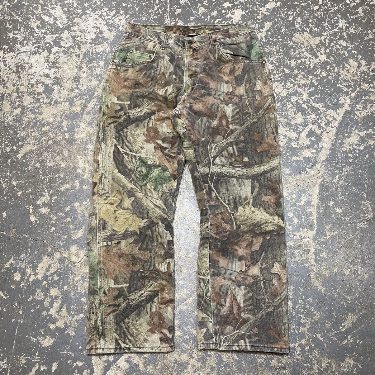 Realtree × Vintage Vintage Wrangler Camo Insulated Denim Camo Baggy Pants Camo Size US 32 / EU 48 - 5 Thumbnail