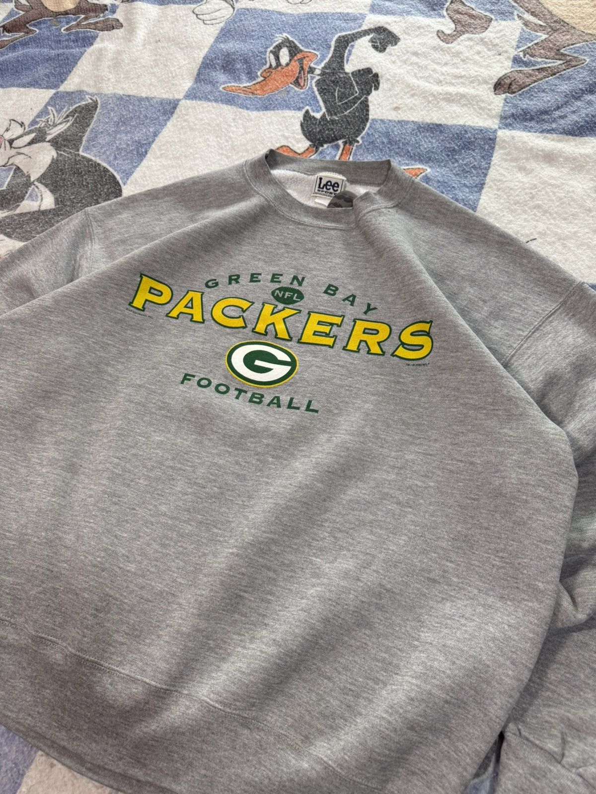 Vintage Vintage Green Bay packers crewneck sweatshirt Size US XL / EU 56 / 4 - 2 Thumbnail